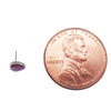 Bubblegum // White Tear Drop PUSH FIT Flat Back 14g, 16g, 18g, 20g - Body Clickers Body Jewelry