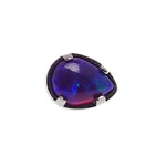 Teardrop Fire Opal Flat Back 14g, 16g, 18g