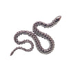 Snake Push Fit Titanium Flat Back 14g, 16g, 18g, 20g - Body Clickers Body Jewelry