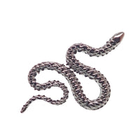 Snake Push Fit Titanium Flat Back 14g, 16g, 18g, 20g - Body Clickers Body Jewelry