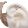 Snake Push Fit Titanium Flat Back 14g, 16g, 18g, 20g - Body Clickers Body Jewelry