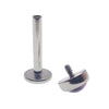 Amethyst / Moonstone Titanium Flatback Labret 18g, 16g, 14g