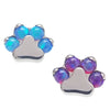 Opal Paw Top 16g - Body Clickers Body Jewelry