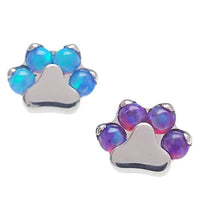 Opal Paw Top 16g - Body Clickers Body Jewelry