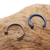 Nose Hoop 8mm, 10mm Titanium Piercing 18g, 20g