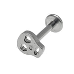 Skull Push Fit Titanium Piercing - 20g, 18g, 16g, 14g