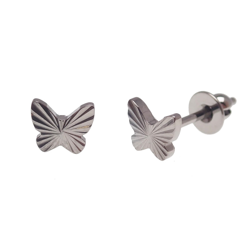 Titanium Earrings Butterflies
