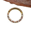Titanium Opal & Crystal Clicker 16g