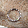 Titanium Opal & Crystal Clicker 16g