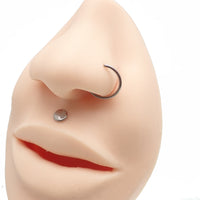 Flat Disc with Flat Back Labret