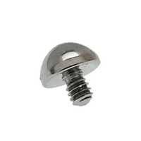 Body Clickers 16g Dome Titanium Top piercing jewelry with a smooth, rounded dome design in lightweight titanium.