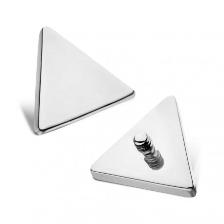 Body Clickers 14g/16g flat shape top attachments for body jewelry, showcasing cross design in body jewelry images.