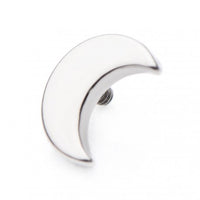 Body Clickers flat shape top attachments for 14g and 16g body jewelry, showcasing cross-shaped design and secure fit.