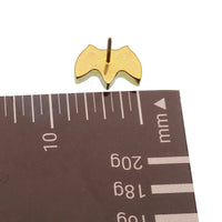 Tiger's Eye Lotus Push Fit Flatback Titanium 20g, 18g, 16g, 14g - Body Clickers Body Jewelry
