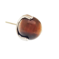 Body Clickers natural stone ball attachments for body jewelry, featuring 5mm amethyst push-fit stones.