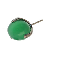 Push Fit natural stone ball attachments for body jewelry by Body Clickers, featuring 5mm amethyst stones.