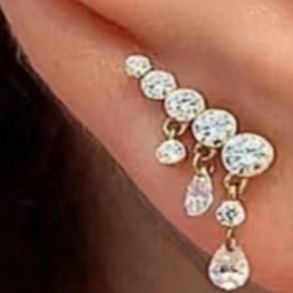 Titanium Threadless Push Fit Dangle Earring 20g, 18g, 16g, 14g - Body Clickers Body Jewelry