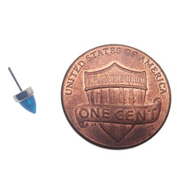 4mm opal cone push fit top attachment for body jewelry by Body Clickers, featuring a smooth opal gemstone and secure fit.