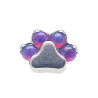 Opal Paw Top 16g - Body Clickers Body Jewelry