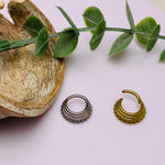 3-Tier Stacked Beaded Clicker 16g, 14g