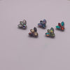 Cute Bug Opal & CZ Titanium Flatback 14g, 16g, 18g