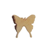 Butterfly 14k Gold Flat Back 14g, 16g, 18g, 20g