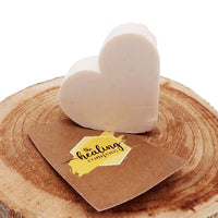 Healing Company piercing soap for healing and reducing lumps and bumps around piercings, in a clear, functional container.