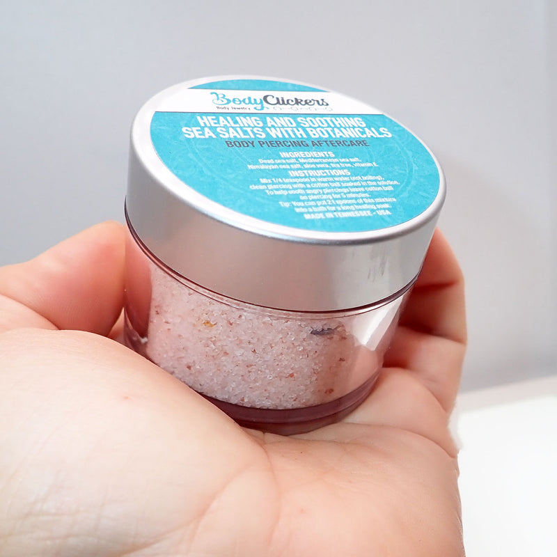 Healing Salt Body piercing Aftercare