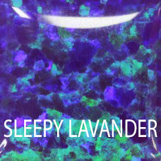 Sleepy Lavender Opal Titanium Nipple Bar 14g, 12g