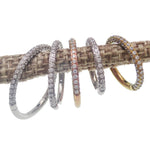 CZ-Encased Hinged Titanium Clicker 16g