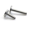 14g  Titanium Flat back labret with 16g-0.9 Threaded Hole - pure piercings