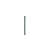 Internally threaded titanium body jewelry bar, 14g, 1.2mm thickness, with 8mm length for piercing applications.