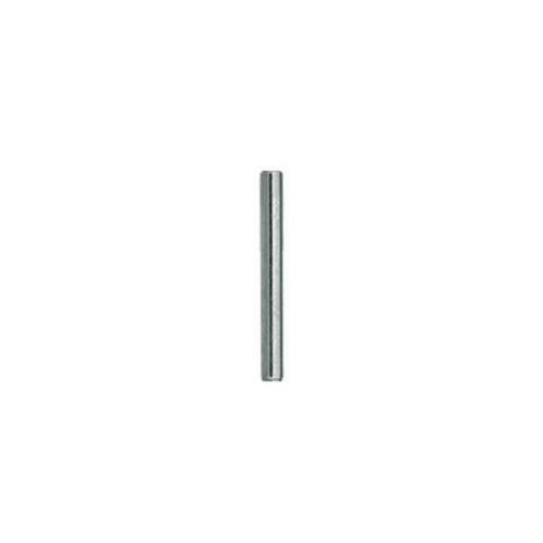 Internally threaded titanium body jewelry bar, 14g, 1.2mm thickness, with 8mm length for piercing applications.