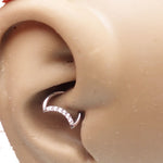 Moon-Shaped Titanium Clicker 16g