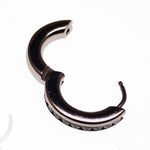 Titanium Hinged Hoop Earrings